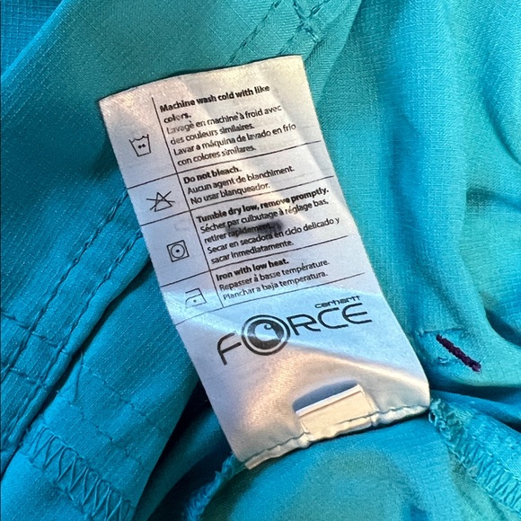 Carhartt Scrubs Turquoise and Purple trim Apparel Top size XL pants L - Picture 13 of 14
